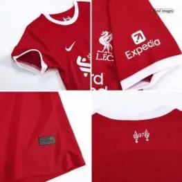 a collage of a red shirt