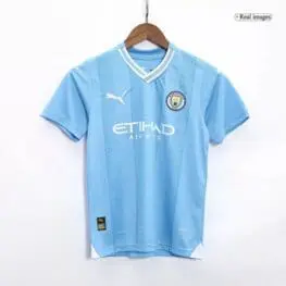 a blue jersey on a swinger