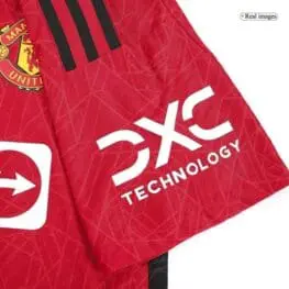 a close up of a red shorts