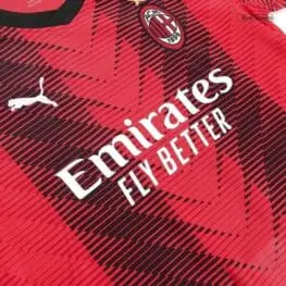 a close up of a jersey