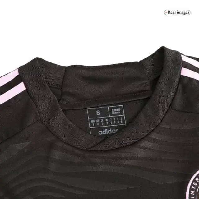 a close up of a black shirt