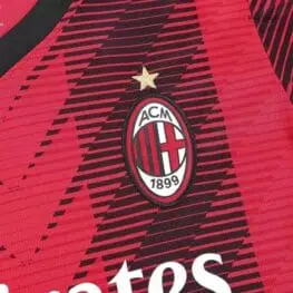a close up of a jersey