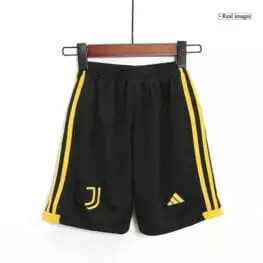 a black and yellow shorts on a swinger