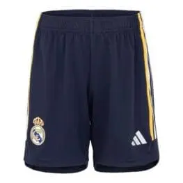 a blue shorts with a logo on it