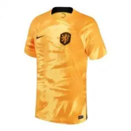 a yellow football jersey with a black logo