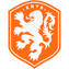 a white lion on an orange shield