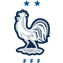 a white rooster with a star on it