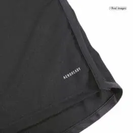 a close up of a black shirt