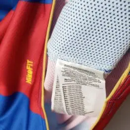 a close up of a clothing label