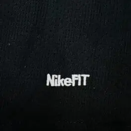 a close up of a black fabric