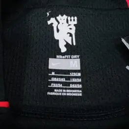 a black shirt with white text on it