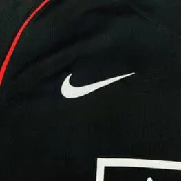 a close up of a black shirt