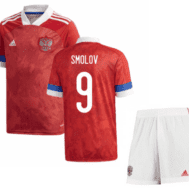 Футбольная форма Смолов 9 Россия ЕВРО 2020