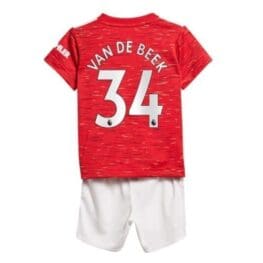 Детская форма Дони Ван Де Бек 2020-2021 Манчестер Юнайтед