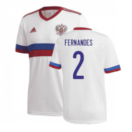 Гостевая футболка Россия Фернандес Евро 2020