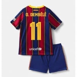 Детская форма Дембеле Барселона сезон 2020-2021