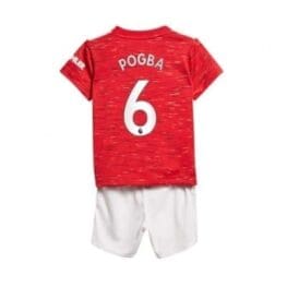 Детская форма Погба2020-2021 Манчестер Юнайтед