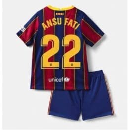 Детская форма Ансу Фати Барселона сезон 2020-2021