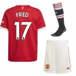 Футбольная форма Фред 17 Манчестер Юнайтед 2021-2022 с гетрами