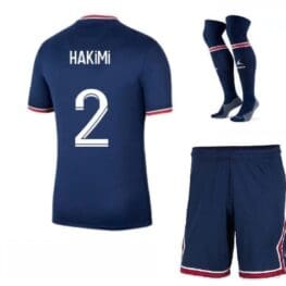 Футбольная форма Хакими 2 ПСЖ 2021-2022 с гетрами
