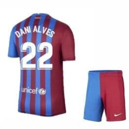 Футбольная форма Даниэл Алвес 22 Барселона 2021-2022