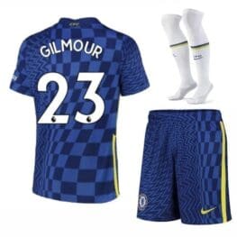 Футбольная форма Гилмор 23 Челси 2021-2022 с гетрами