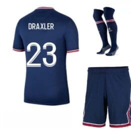 Футбольная форма Дракслер 23 ПСЖ 2021-2022 с гетрами