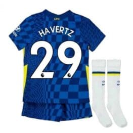 Детская форма Хаверц Челси 2021-2022 с гетрами