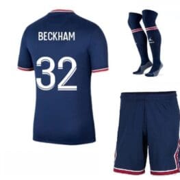 Футбольная форма Бекхэм 32 ПСЖ 2021-2022 с гетрами