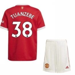 38 Футбольная форма Туанзебе 38 Манчестер Юнайтед 2021-2022