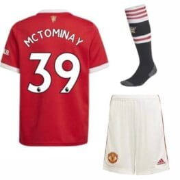 Футбольная форма Мактоминей 39 Манчестер Юнайтед 2021-2022 с гетрами