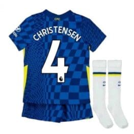 Детская форма Кристенсен Челси 2021-2022 с гетрами