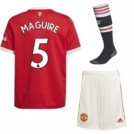Футбольная форма Магуайр 5 Манчестер Юнайтед 2021-2022 с гетрами