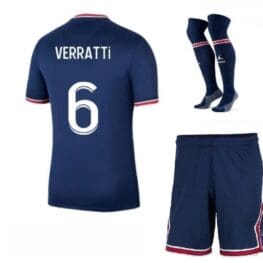 Футбольная форма Верратти 6 ПСЖ 2021-2022 с гетрами