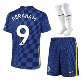 Футбольная форма Абрахам 9 Челси 2021-2022 с гетрами