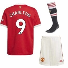 Футбольная форма Чарльтон 9 Манчестер Юнайтед 2021-2022 с гетрами