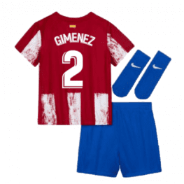 Детская форма Хименес Атлетико Мадрид 2021-2022 с гетрами