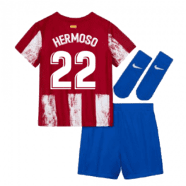 Детская форма Эрмосо Атлетико Мадрид 2021-2022 с гетрами