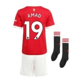 Детская форма Амад Манчестер Юнайтед 2021-2022 с гетрами
