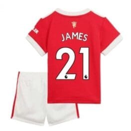 Детская форма Джеймс Манчестер Юнайтед 2021-2022
