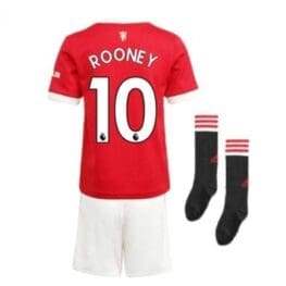 Детская форма Руни Манчестер Юнайтед 2021-2022 с гетрами