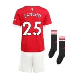 Детская форма Санчо Манчестер Юнайтед 2021-2022 с гетрами