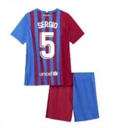 Детская форма Серхио Барселона 2021-2022