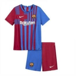 Футбольная форма Барселона для детей с именем и номером