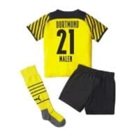 Детская форма Мален Боруссия Дортмунд 2021-2022 с гетрами