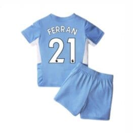 Детская форма Ферран Манчестер Сити 2021-2022