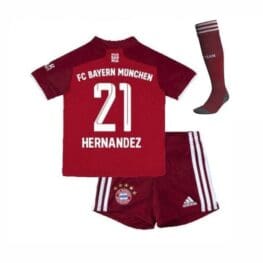 Детская форма Эрнандес Бавария Мюнхен 2021-2022 с гетрами