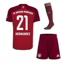 Футбольная форма Эрнандес 21 Бавария Мюнхен 2021-2022 с гетрами