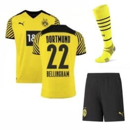 Футбольная форма Беллингем 22 Боруссия Дортмунд 2021-2022 с гетрами