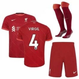 Футбольная форма Вирджил 4 Ливерпуль 2021-2022 с гетрами
